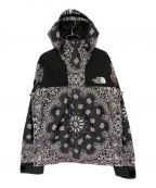 SUPREME×THE NORTH FACEシュプリーム×ザ ノース フェイス）の古着「BANDANA MOUNTAIN PARKA」｜ブラック