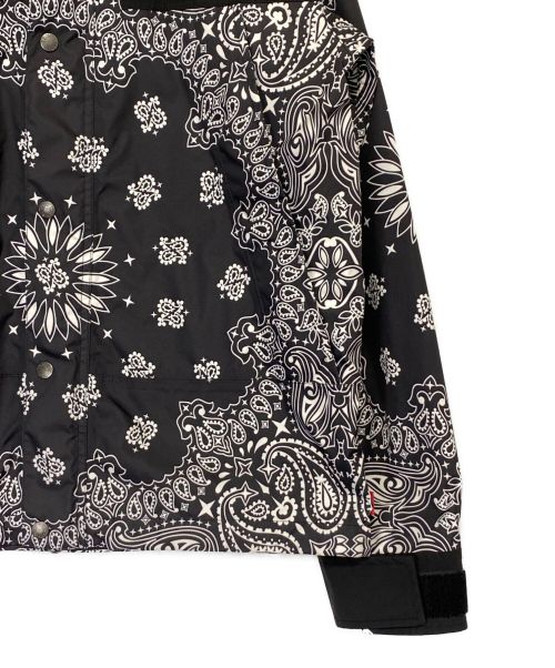 SUPREME（シュプリーム）SUPREME (シュプリーム) THE NORTH FACE (ザ ノース フェイス) BANDANA MOUNTAIN PARKA ブラック サイズ:Mの古着・服飾アイテム