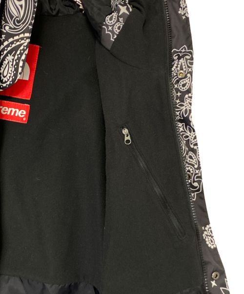 SUPREME（シュプリーム）SUPREME (シュプリーム) THE NORTH FACE (ザ ノース フェイス) BANDANA MOUNTAIN PARKA ブラック サイズ:Mの古着・服飾アイテム