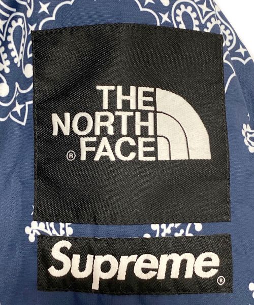 SUPREME（シュプリーム）SUPREME (シュプリーム) THE NORTH FACE (ザ ノース フェイス) BANDANA MOUNTAIN PARKA ネイビー サイズ:Sの古着・服飾アイテム