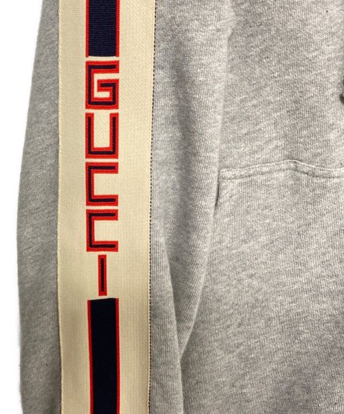 GUCCI（グッチ）GUCCI (グッチ) テクニカルパーカー グレー サイズ:Ｍの古着・服飾アイテム