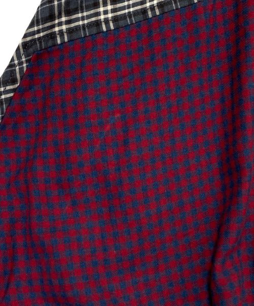 BALENCIAGA（バレンシアガ）BALENCIAGA (バレンシアガ) Poplin Check Retro Panel Wind Jacket マルチカラー サイズ:46の古着・服飾アイテム