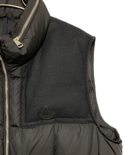 MONCLER（モンクレール）MONCLER (モンクレール) CESAR/ダウンベスト ブラック サイズ:5の古着・服飾アイテム