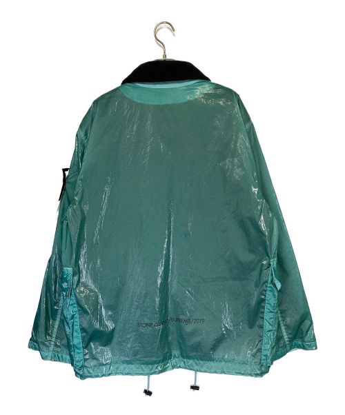 SUPREME（シュプリーム）SUPREME (シュプリーム) STONE ISLAND (ストーンアイランド) New Silk Light Jacket グリーン サイズ:XLの古着・服飾アイテム