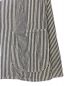 中古・古着 VISVIM (ビズビム) COVERALL HICKORY UNWASHED グレー×ホワイト サイズ:2：34800円