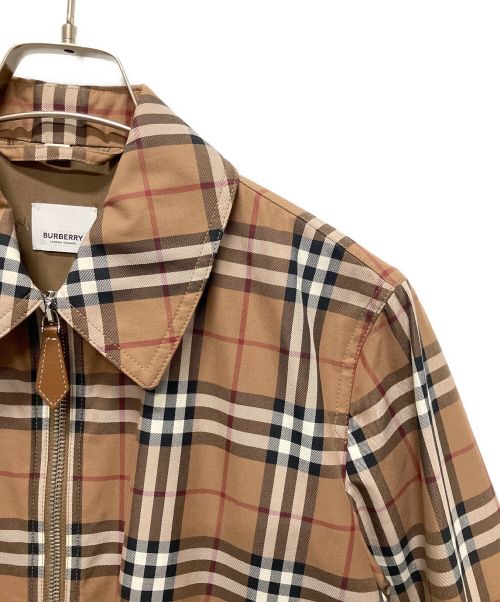 BURBERRY LONDON（バーバリーロンドン）BURBERRY LONDON (バーバリー ロンドン) ノバチェックスウィングトップ ベージュ サイズ:44の古着・服飾アイテム