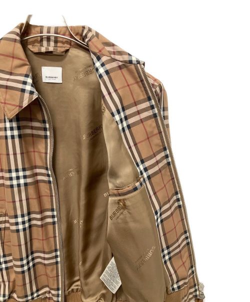 BURBERRY LONDON（バーバリーロンドン）BURBERRY LONDON (バーバリー ロンドン) ノバチェックスウィングトップ ベージュ サイズ:44の古着・服飾アイテム