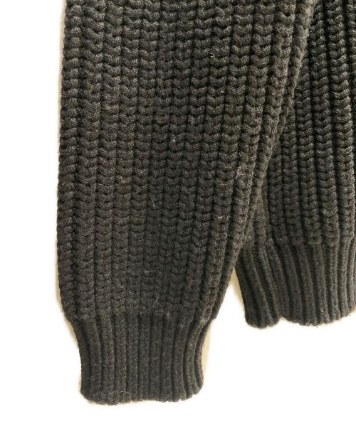 FENDI（フェンディ）FENDI (フェンディ) ロゴクルーネックセーター ブラック サイズ:54の古着・服飾アイテム