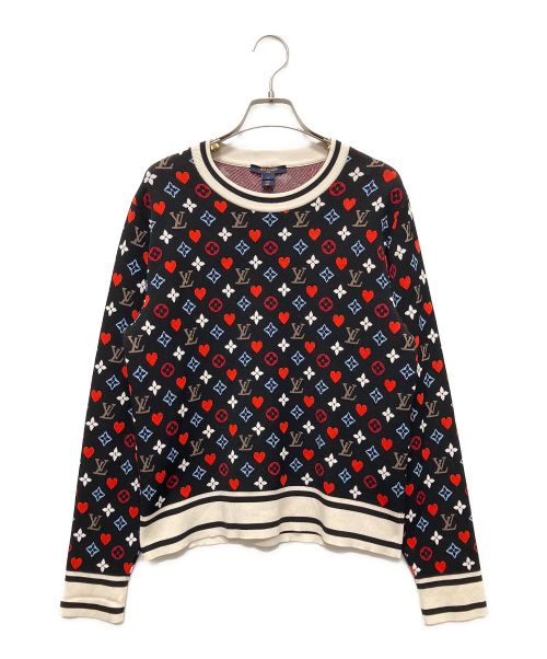 LOUIS VUITTON（ルイ ヴィトン）LOUIS VUITTON (ルイ ヴィトン) ゲームオンロゴニット マルチカラー サイズ:Lの古着・服飾アイテム