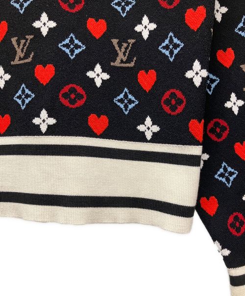 LOUIS VUITTON（ルイ ヴィトン）LOUIS VUITTON (ルイ ヴィトン) ゲームオンロゴニット マルチカラー サイズ:Lの古着・服飾アイテム