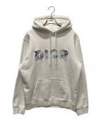 Dior×Daniel Arshamディオール×ダニエル・アルシャム）の古着「ダニエルアーシャムプルオーバーパーカー」｜ホワイト