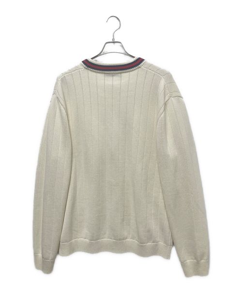 GUCCI（グッチ）GUCCI (グッチ) シェリーラインカーディガン ベージュ サイズ:Lの古着・服飾アイテム
