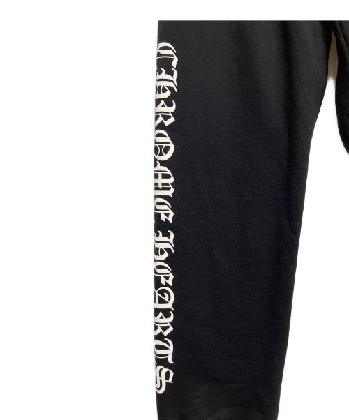 CHROME HEARTS（クロムハーツ）CHROME HEARTS (クロムハーツ) ロゴプリントスウェットパンツ ブラック サイズ:Mの古着・服飾アイテム