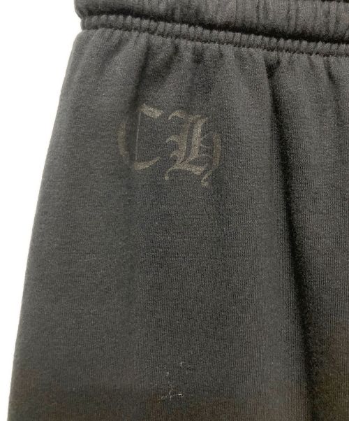 CHROME HEARTS（クロムハーツ）CHROME HEARTS (クロムハーツ) ロゴプリントスウェットパンツ ブラック サイズ:Mの古着・服飾アイテム