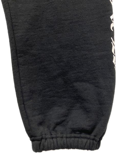 CHROME HEARTS（クロムハーツ）CHROME HEARTS (クロムハーツ) ロゴプリントスウェットパンツ ブラック サイズ:Mの古着・服飾アイテム