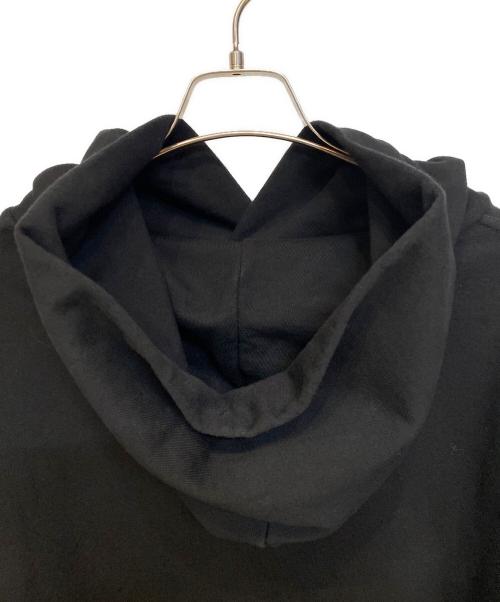 Maison Margiela（メゾンマルジェラ）Maison Margiela (メゾンマルジェラ) 22AWアップサイドダウンロゴプルオーバーパーカー ブラック サイズ:46の古着・服飾アイテム