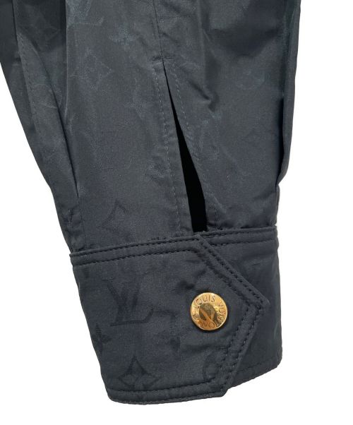 LOUIS VUITTON（ルイ ヴィトン）LOUIS VUITTON (ルイ ヴィトン) ナイロンモノグラムパンツ ブラック サイズ:34の古着・服飾アイテム