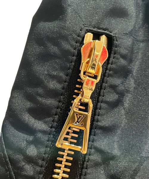 LOUIS VUITTON（ルイ ヴィトン）LOUIS VUITTON (ルイ ヴィトン) ナイロンモノグラムパンツ ブラック サイズ:34の古着・服飾アイテム