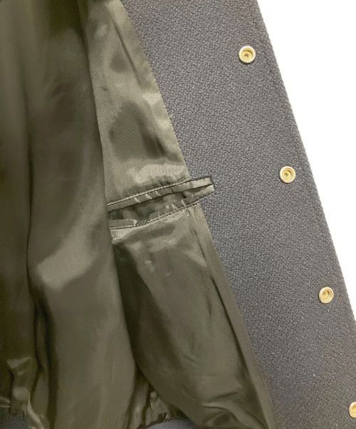 CELINE（セリーヌ）CELINE (セリーヌ) ベースボールブルゾン ネイビー サイズ:42の古着・服飾アイテム