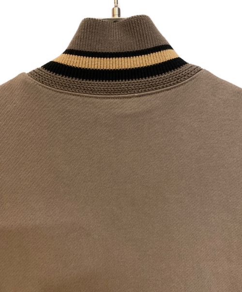 LOEWE（ロエベ）LOEWE (ロエベ)  Zip-up Ribbed Cotton Jacket ブラウン サイズ:Sの古着・服飾アイテム