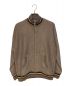 LOEWE（ロエベ）の古着「 Zip-up Ribbed Cotton Jacket」｜ブラウン