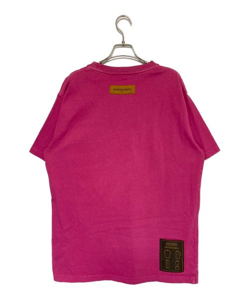 LOUIS VUITTON（ルイ ヴィトン）LOUIS VUITTON (ルイ ヴィトン) インサイドアウトTシャツ ピンク サイズ:XLの古着・服飾アイテム