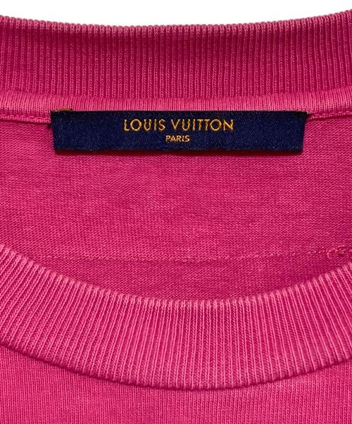 LOUIS VUITTON（ルイ ヴィトン）LOUIS VUITTON (ルイ ヴィトン) インサイドアウトTシャツ ピンク サイズ:XLの古着・服飾アイテム