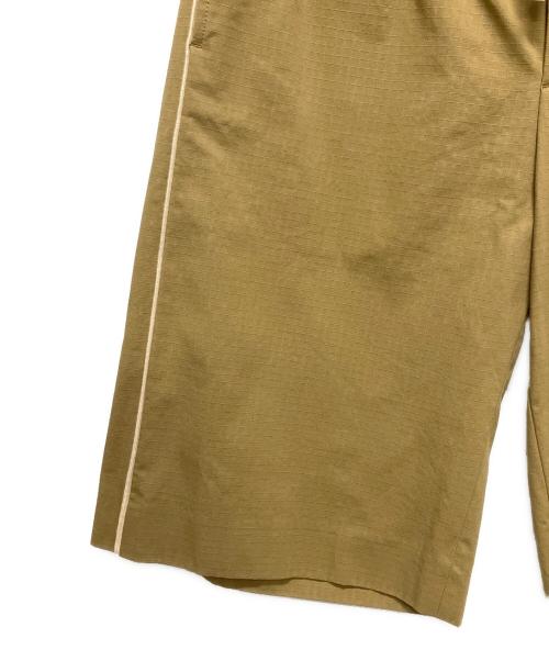 GUCCI（グッチ）GUCCI (グッチ) プリンテッドロゴレグショーツ ベージュ サイズ:46の古着・服飾アイテム