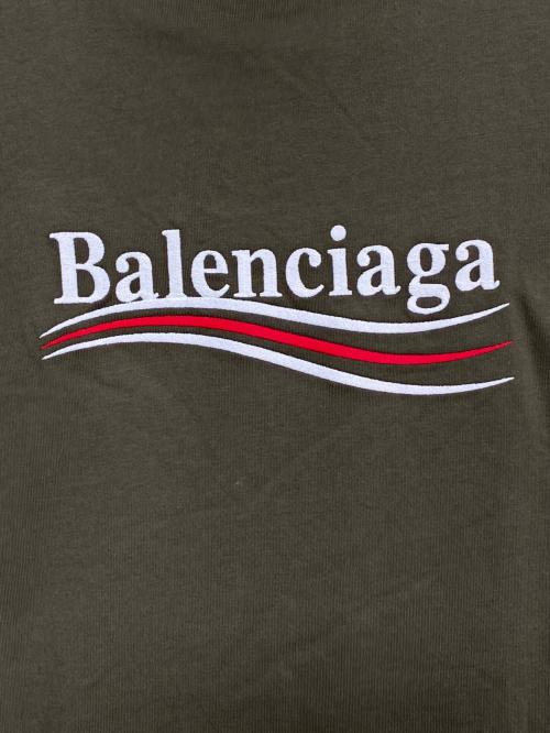 BALENCIAGA（バレンシアガ）BALENCIAGA (バレンシアガ) Large Fit T-shirt オリーブ サイズ:Sの古着・服飾アイテム