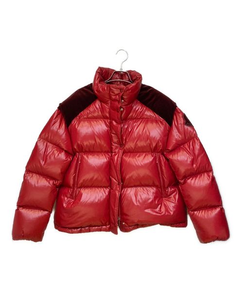 MONCLER（モンクレール）MONCLER (モンクレール) ‘CHOUETTE’ QUILTED DOWN JACKET(シュエットダウンジャケット) レッド サイズ:3の古着・服飾アイテム