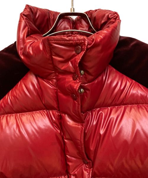 MONCLER（モンクレール）MONCLER (モンクレール) ‘CHOUETTE’ QUILTED DOWN JACKET(シュエットダウンジャケット) レッド サイズ:3の古着・服飾アイテム