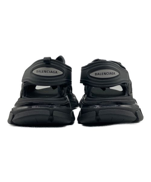 BALENCIAGA（バレンシアガ）BALENCIAGA (バレンシアガ)  Track フラットサンダル ブラック サイズ:26.5の古着・服飾アイテム