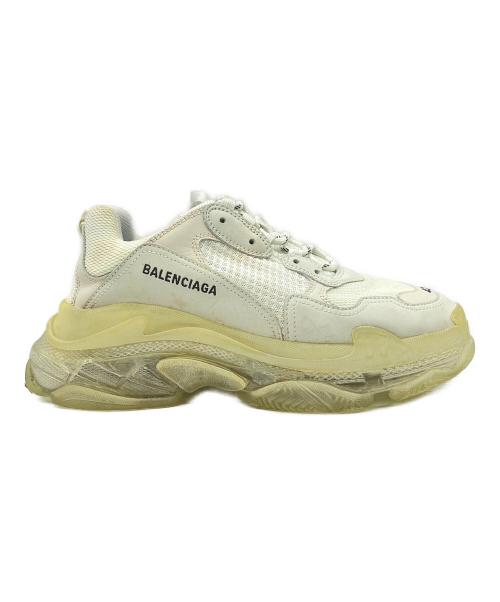 BALENCIAGA（バレンシアガ）BALENCIAGA (バレンシアガ) triple S ホワイト サイズ:42の古着・服飾アイテム