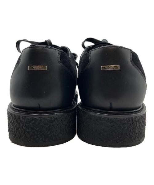 LOUIS VUITTON（ルイ ヴィトン）LOUIS VUITTON (ルイ ヴィトン) クリーパーライン ラバーソールモノグラムラムレザーシューズ  ブラック サイズ:9の古着・服飾アイテム