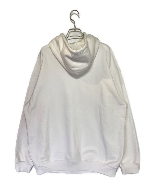 BALENCIAGA（バレンシアガ）BALENCIAGA (バレンシアガ) フロントロゴパーカー ホワイト サイズ:Sの古着・服飾アイテム