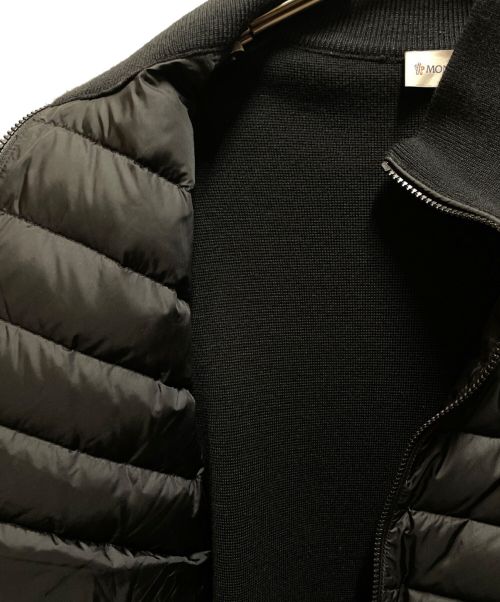 MONCLER（モンクレール）MONCLER (モンクレール) CARDIGAN TRICOT ブラック サイズ:XLの古着・服飾アイテム