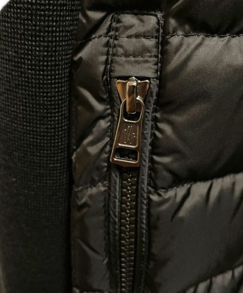 MONCLER（モンクレール）MONCLER (モンクレール) CARDIGAN TRICOT ブラック サイズ:XLの古着・服飾アイテム