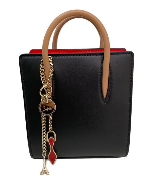 Christian Louboutin（クリスチャン・ルブタン）Christian Louboutin (クリスチャン・ルブタン) パロマナノ2WAYバッグ ブラック サイズ:ナノの古着・服飾アイテム