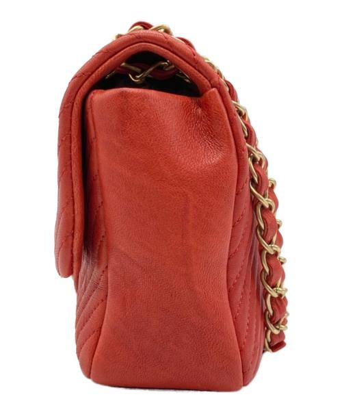 CHANEL（シャネル）CHANEL (シャネル) シェブロン25 レッド サイズ:25の古着・服飾アイテム