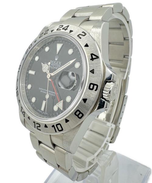 ROLEX（ロレックス）ROLEX (ロレックス) エクスプローラーⅡ Ref.16570 ブラック サイズ:40の古着・服飾アイテム
