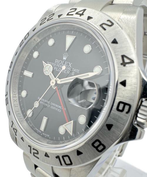ROLEX（ロレックス）ROLEX (ロレックス) エクスプローラーⅡ Ref.16570 ブラック サイズ:40の古着・服飾アイテム