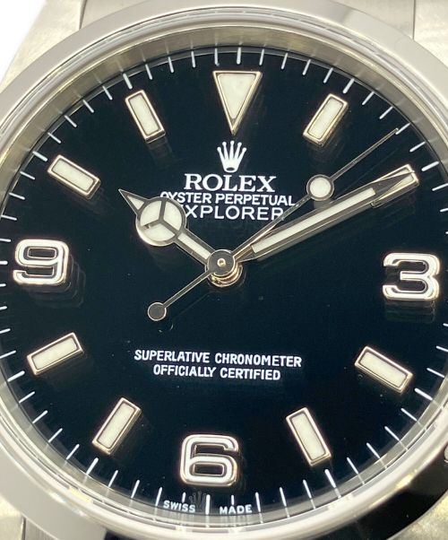 ROLEX（ロレックス）ROLEX (ロレックス) エクスプローラーⅠ ブラック サイズ:36の古着・服飾アイテム