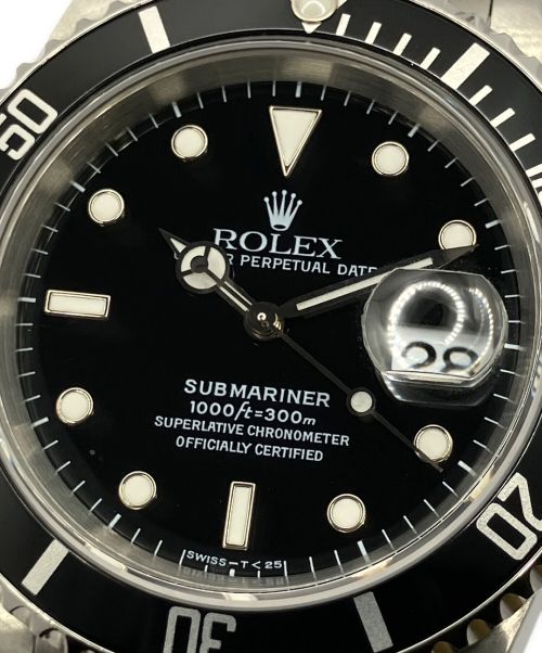 ROLEX（ロレックス）ROLEX (ロレックス) サブマリーナ 黒文字盤 サイズ:40の古着・服飾アイテム