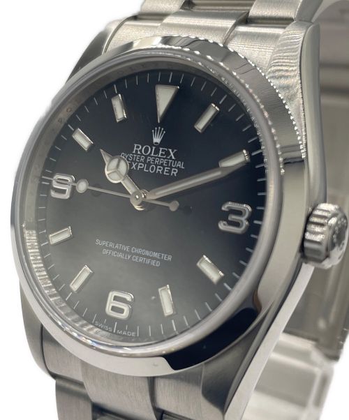 ROLEX（ロレックス）ROLEX (ロレックス) エクスプローラーI Ref.114270 黒文字盤 サイズ:36の古着・服飾アイテム
