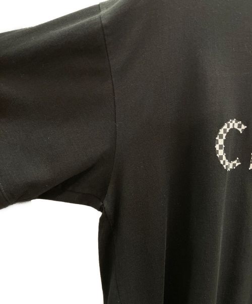 CELINE（セリーヌ）CELINE (セリーヌ) スタッズ プリント Tシャツ ブラック サイズ:Mの古着・服飾アイテム