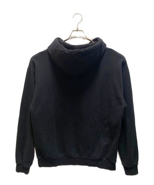 CELINE（セリーヌ）CELINE (セリーヌ) ロゴプルオーバーパーカー ブラック サイズ:Lの古着・服飾アイテム