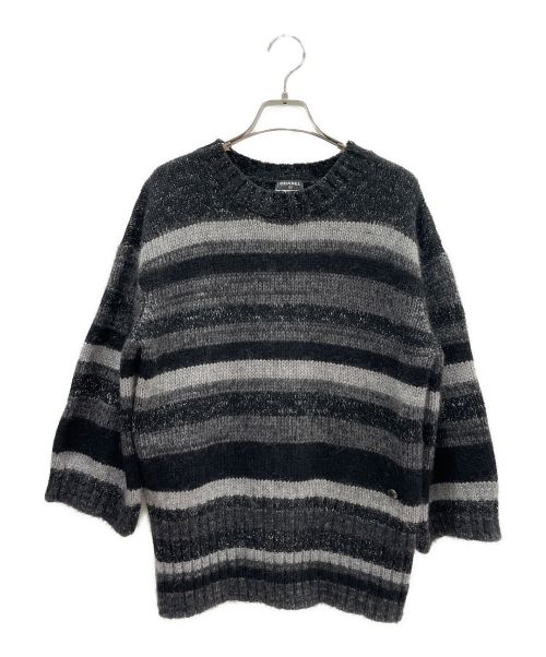 CHANEL（シャネル）CHANEL (シャネル) カシミヤモヘヤニット グレー サイズ:40の古着・服飾アイテム
