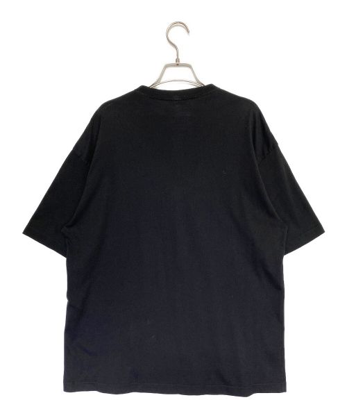 BALENCIAGA（バレンシアガ）BALENCIAGA (バレンシアガ) ロゴプリントTシャツ ブラック×レッド サイズ:XSの古着・服飾アイテム
