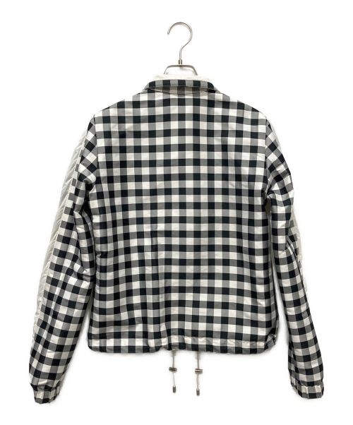 CHANEL（シャネル）CHANEL (シャネル) Reversible Jumper Jacket Blouson ホワイト×ブラック サイズ:38の古着・服飾アイテム