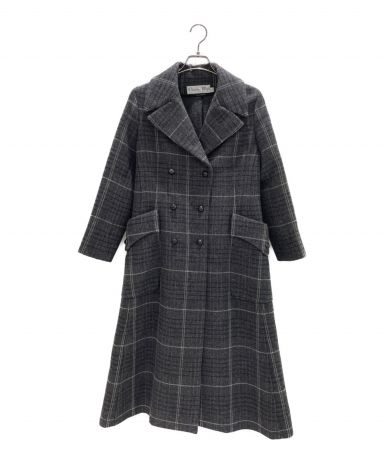 ◆クリスチャン ディオール◆Dior◆ツイードニットコート アルパカ混 1094000937687714_01_9099.jpeg